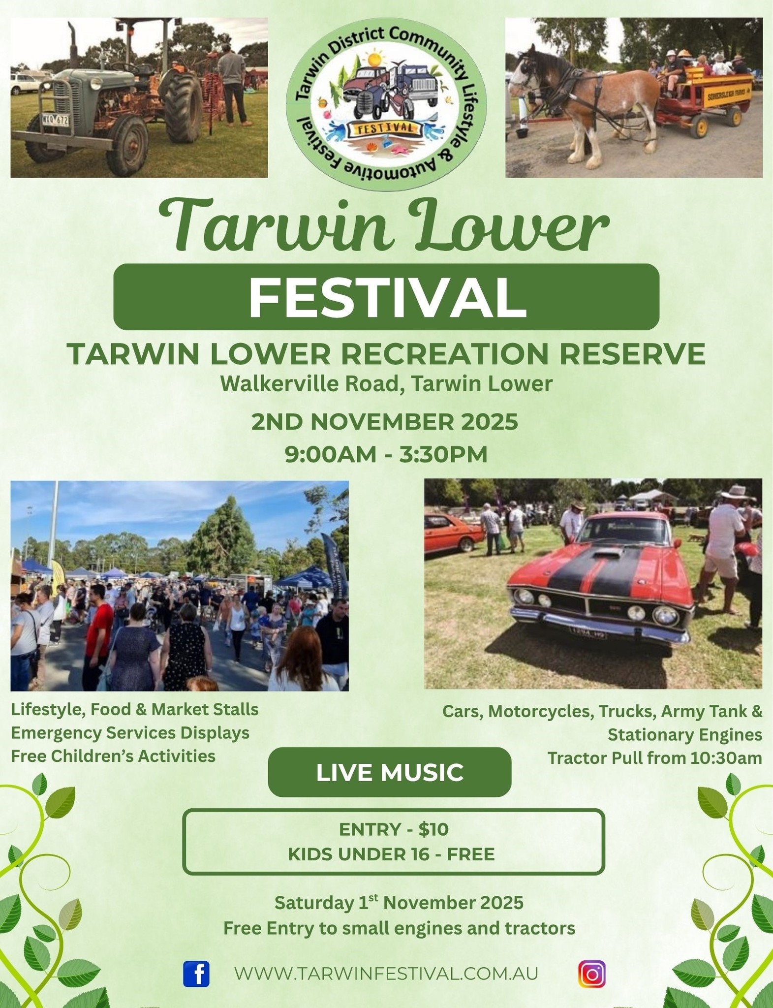 🎡 The Tarwin Lower Festival is an... - Tarwin Lower Festival | Facebook