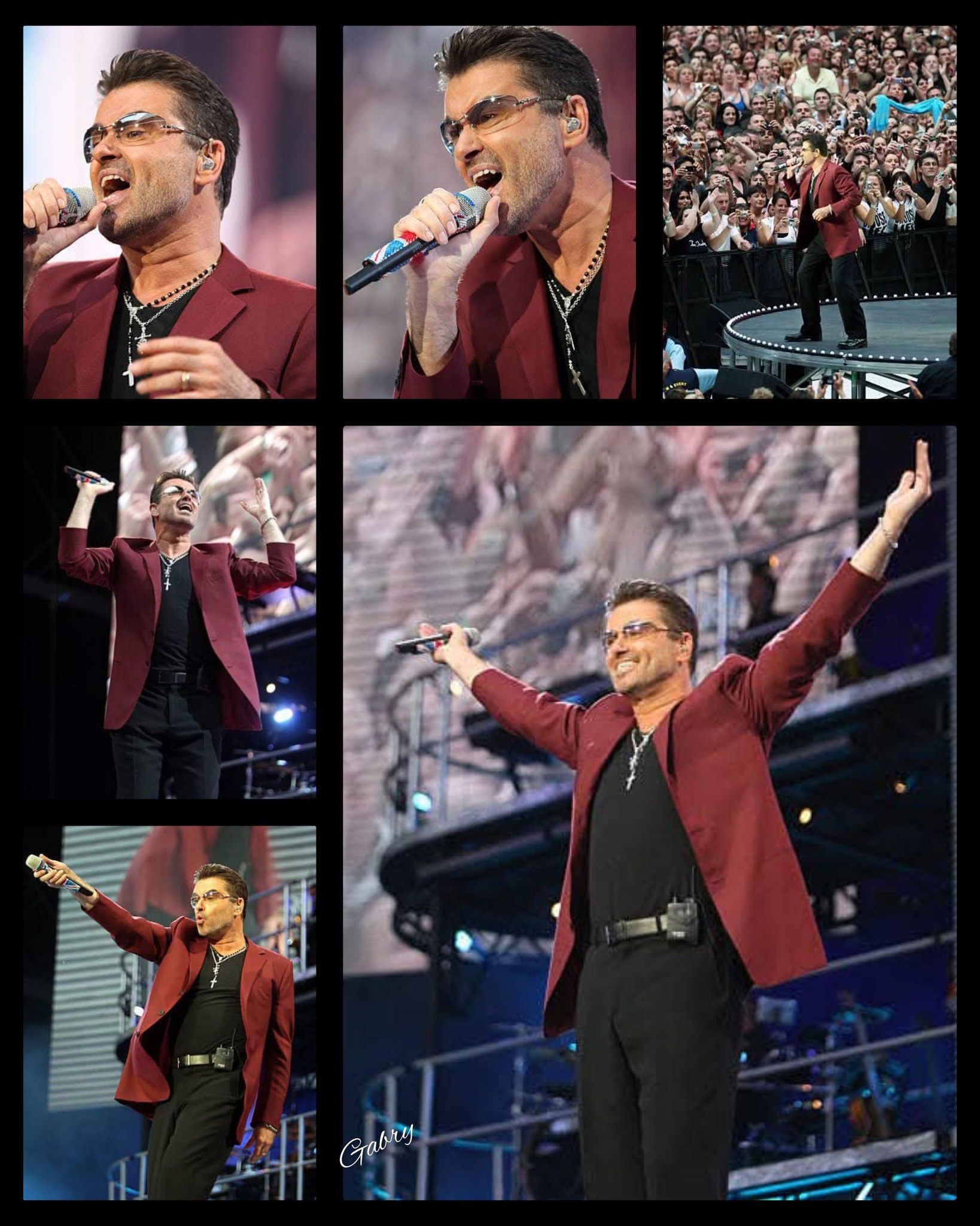 Songs and Visions concert at Wembley Stadium in 1997