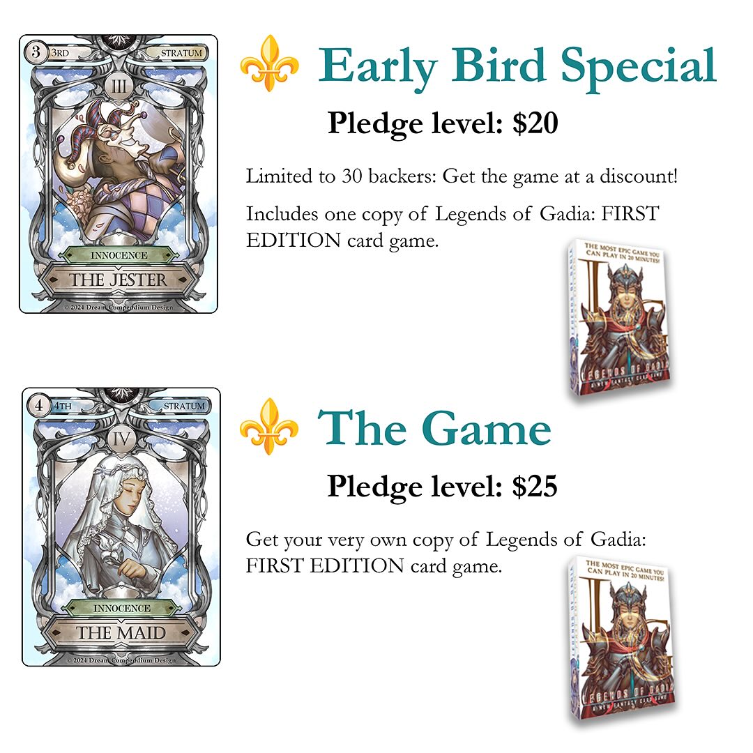 Legends of Gadia Card Game