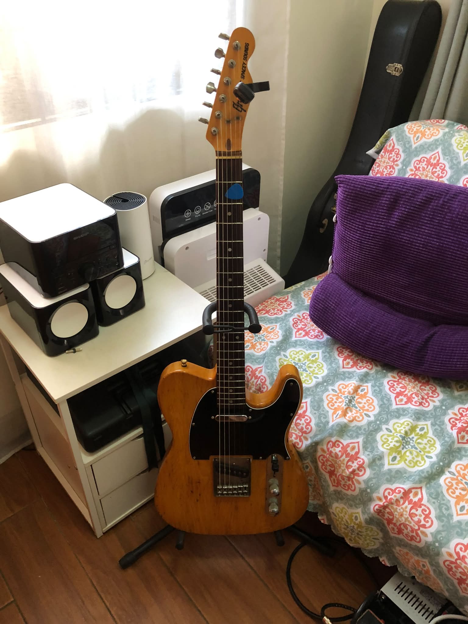 My 1977 Greco Spacey Sounds Tele from the lawsuit era.