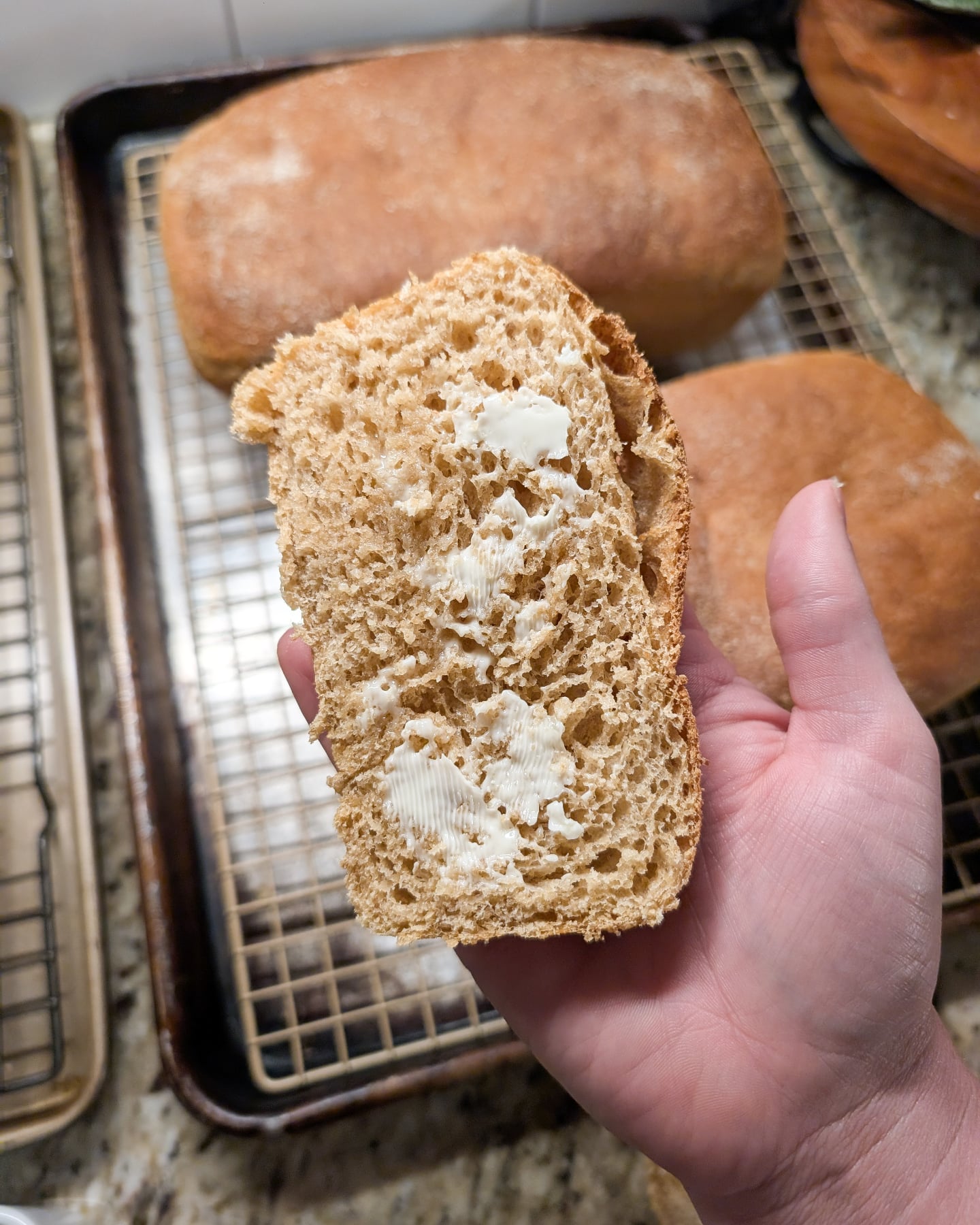 Treat your body to some wholesome bread. This cracked wheat loaf will fill you and keep you going for much longer 👌 #crackedwheat #crackedloaf #healthy #bread #yum