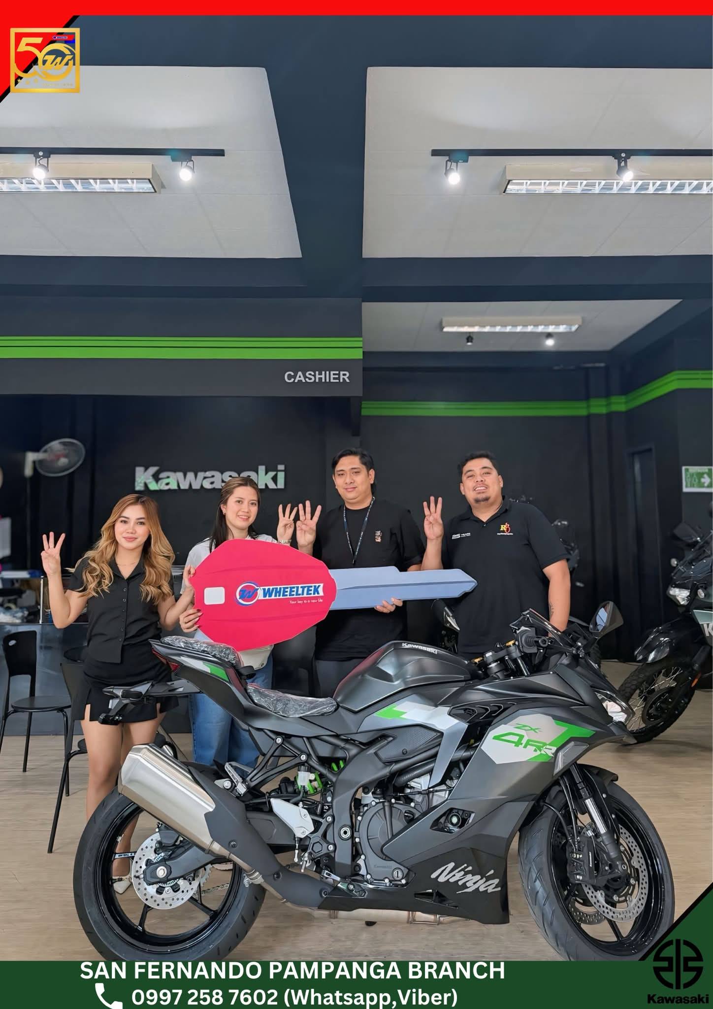 あき NEWLY RELEASED ‼️ Thank you Mr & Mrs Canlas choosing Kawasaki Big