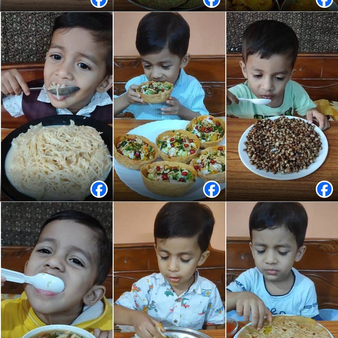 Riju Having Delicious Roti & Paneer Bhurji for Dinner #rijusfoodjourney ...
