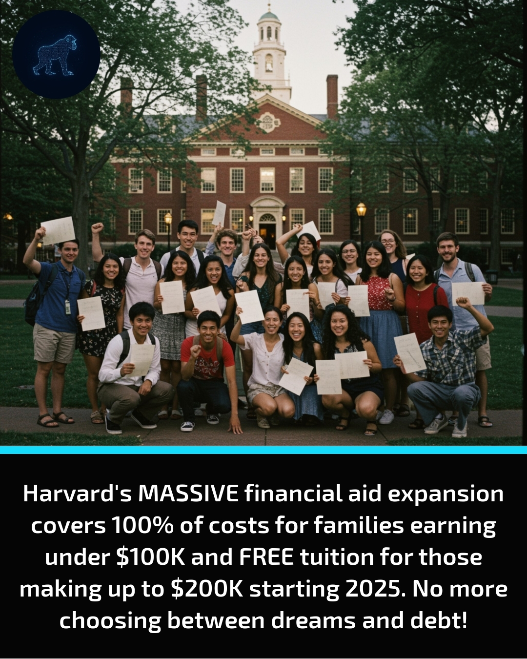 Evolved - Harvard just made history with the most generous financial ...
