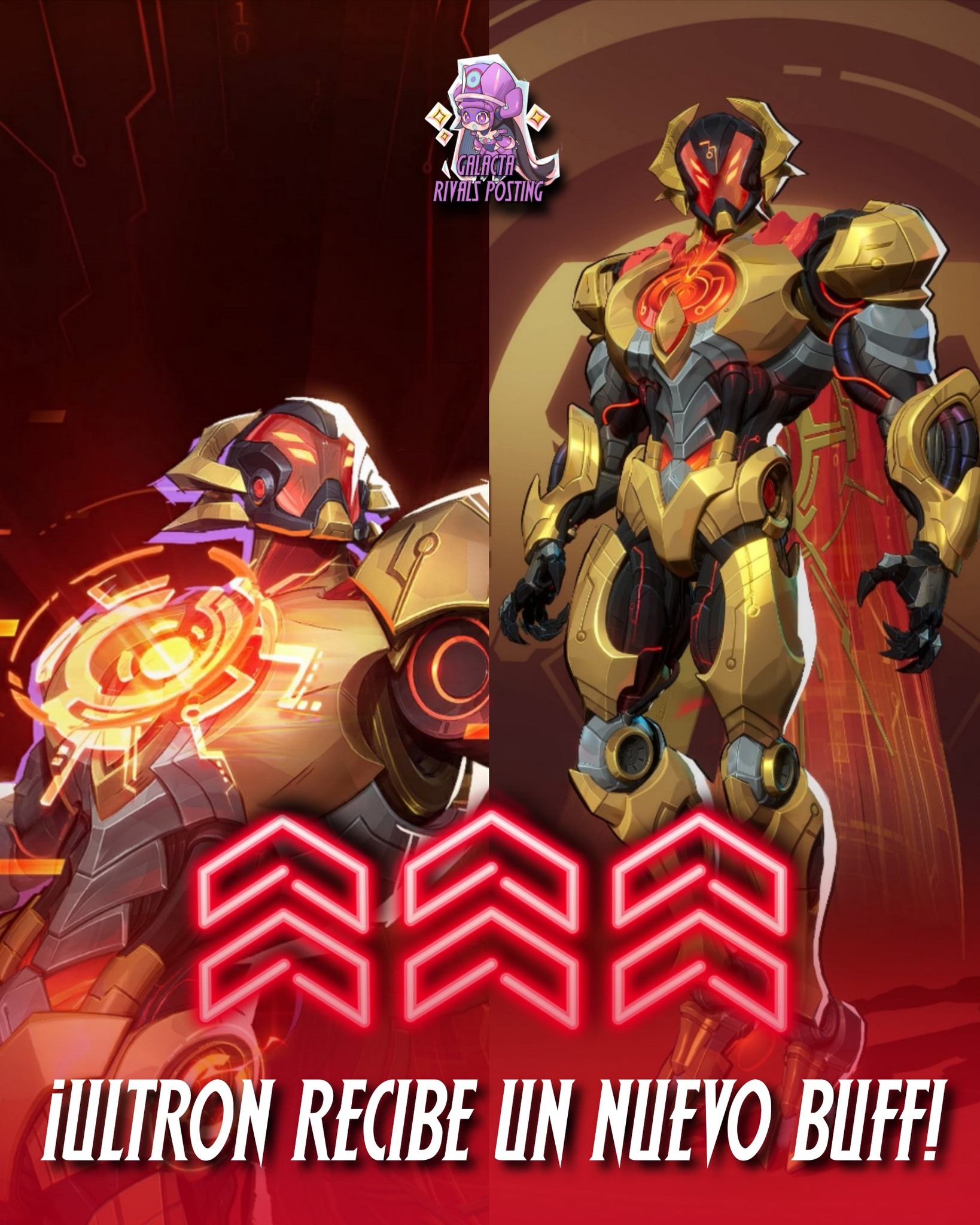 Galacta - ¡ULTRON BUFF! La Ultimate de Ultron, Furia de Ultrón, ha ...