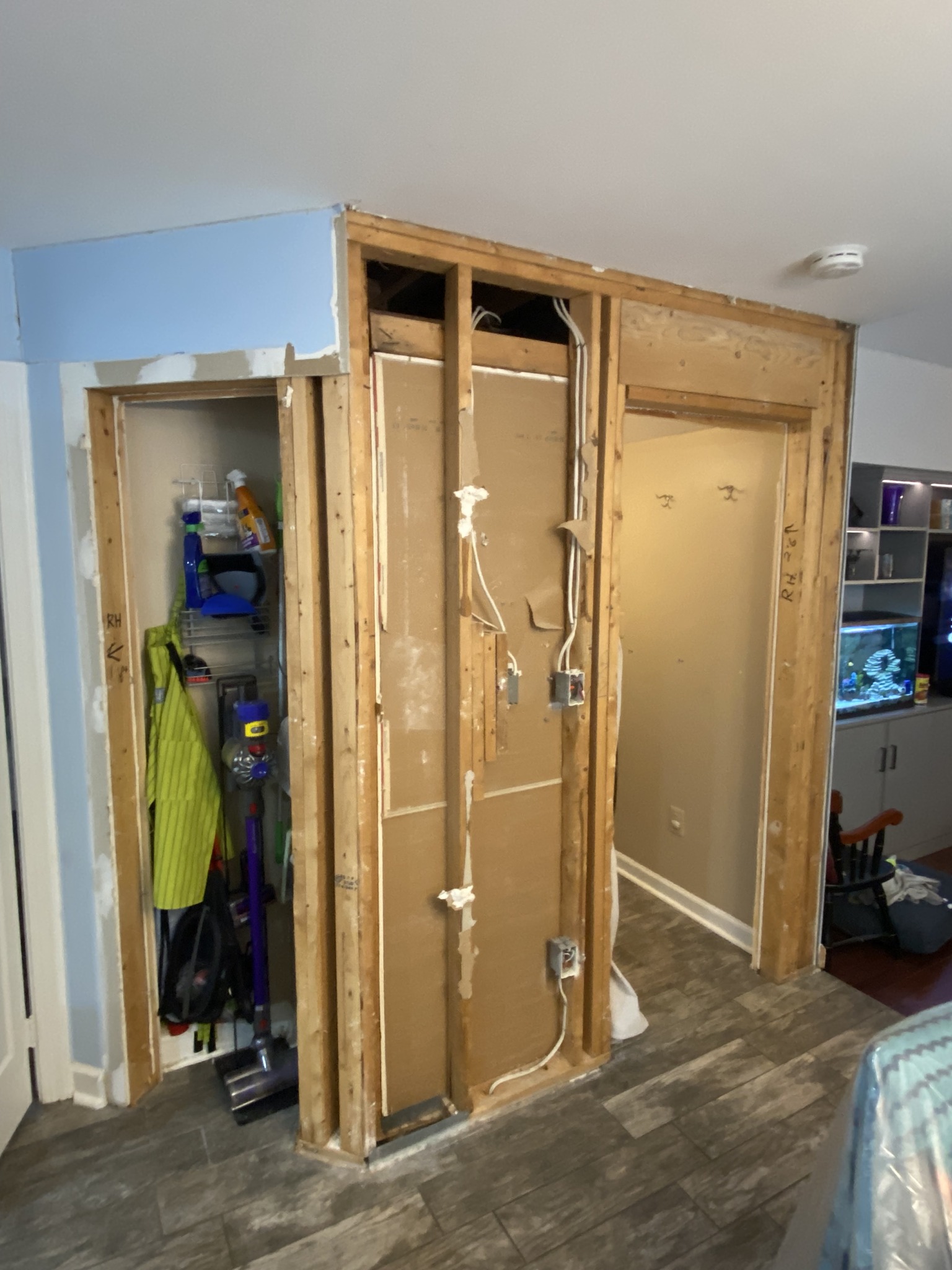 The Carpenters - Project Spotlight: Custom Powder Room + Entryway ...
