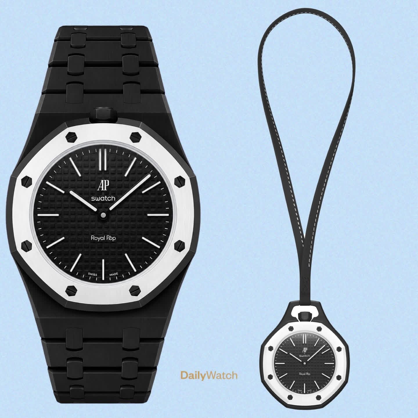 Swatch x Audemars Piguet Royal Oak collaboration watch