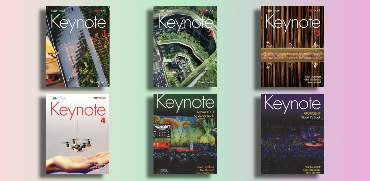 Keynote english learning collection with british and american editions
