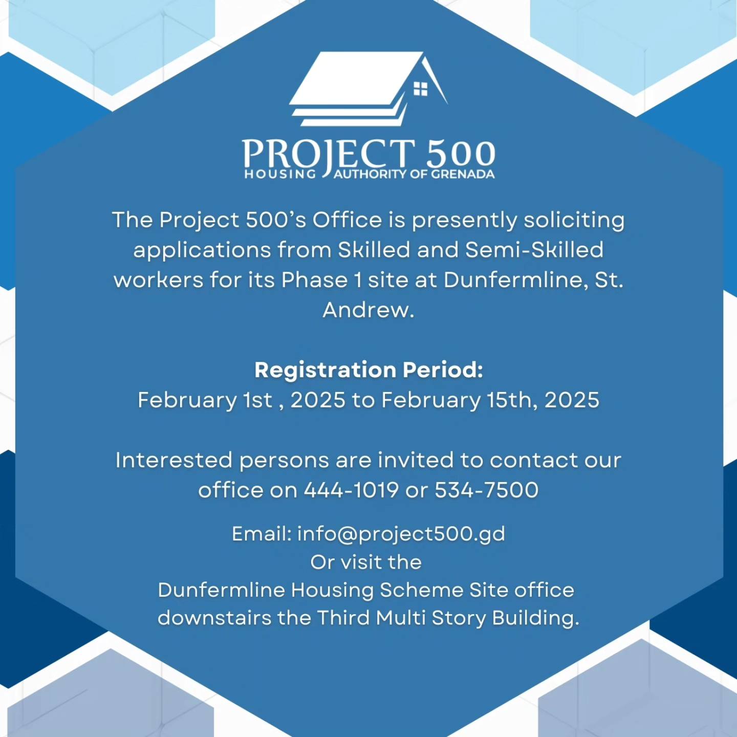 Project 500 - 🚨 Now Accepting Applications! 🚨 The Project... | Facebook