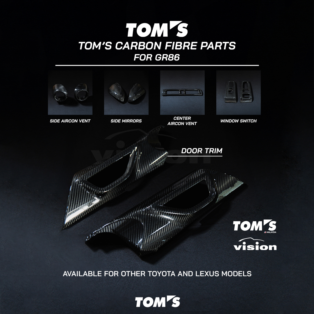 𝗧𝗢𝗠’𝗦 𝗖𝗔𝗥𝗕𝗢𝗡 𝗣𝗔𝗥𝗧𝗦 𝗙𝗢𝗥 𝗧𝗢𝗬𝗢𝗧𝗔 𝗚𝗥𝟴𝟲... - TOM'S Racing Malaysia | Facebook