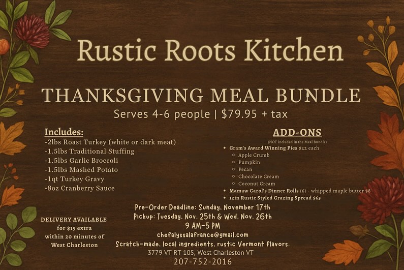 Rustic Roots Kitchen added a new... - Rustic Roots Kitchen