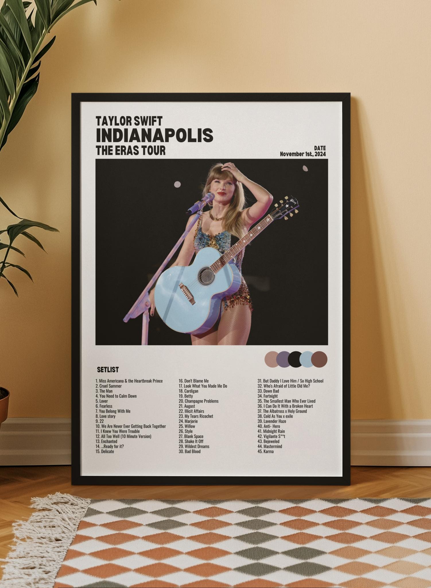 Taylor Swift Eras tour poster fan versions