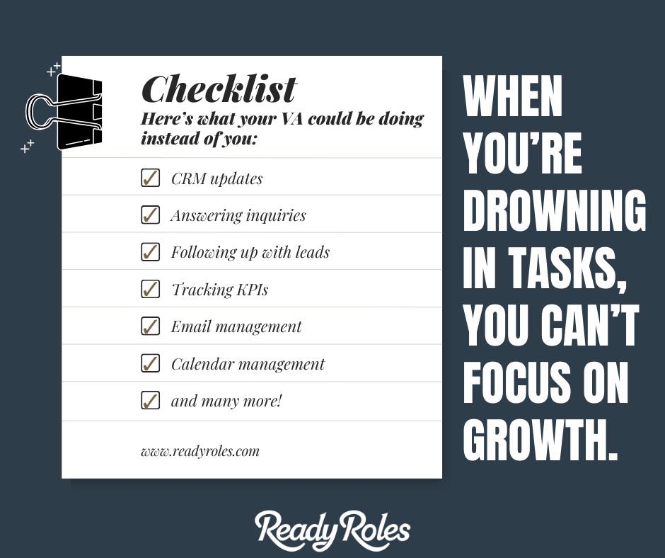 Ready - 🚨 “When You’re Drowning in Tasks, You Can’t Focus on Growth ...
