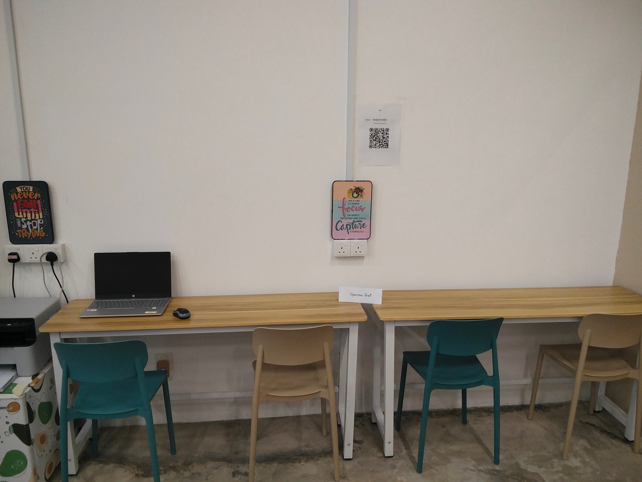 E-collab Corner - Our New setup Space for your convenience... | Facebook