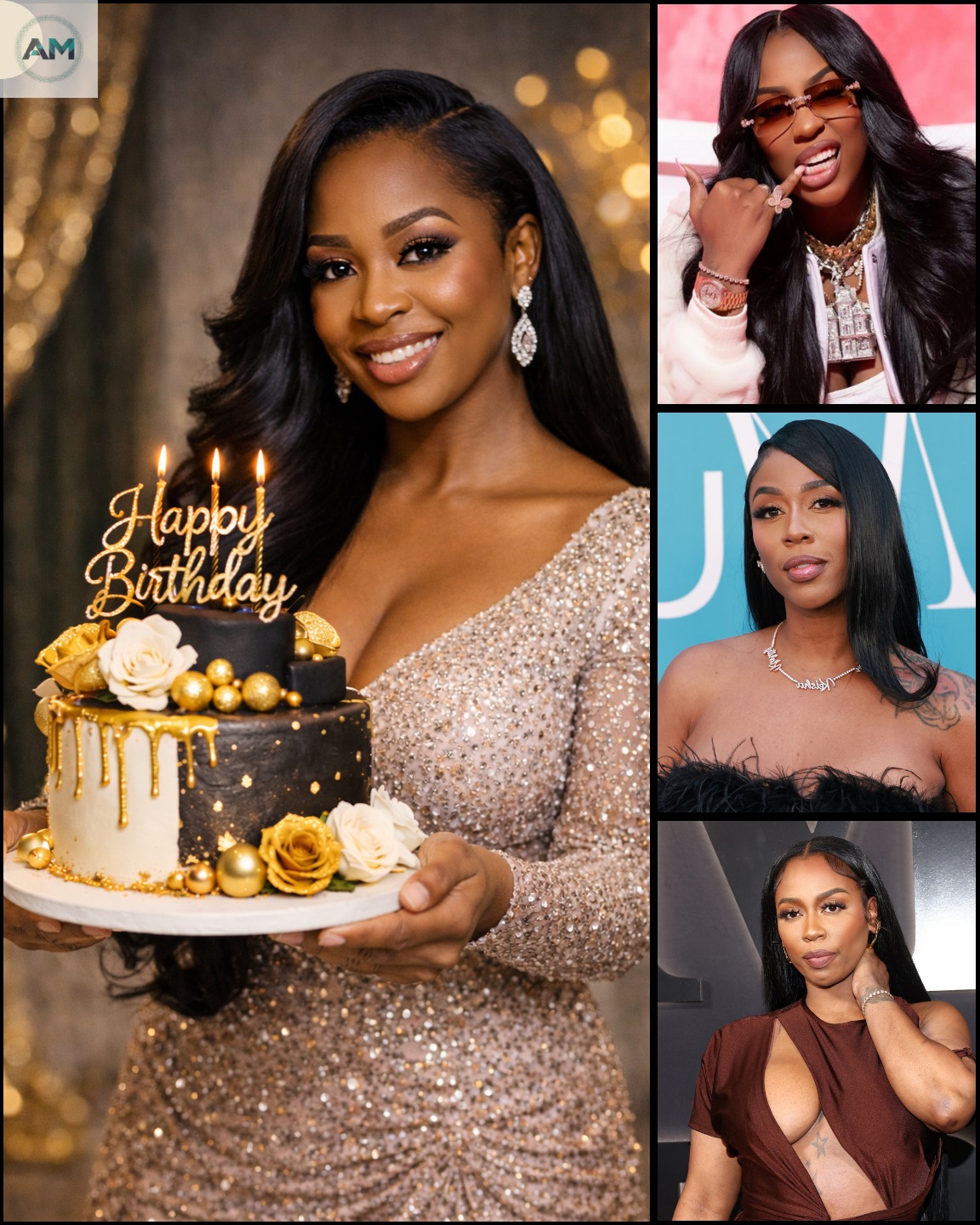 kash doll birthday dress Happy to Doll! 🎉🎂🎤 Known for her bold style, confident energy, and standout presence in music and film, Kash continues to make her mark in the entertainment industry. Her Size Guide:US 10 / UK 14 occasion:gala Blue Puffed Sleeve Backless