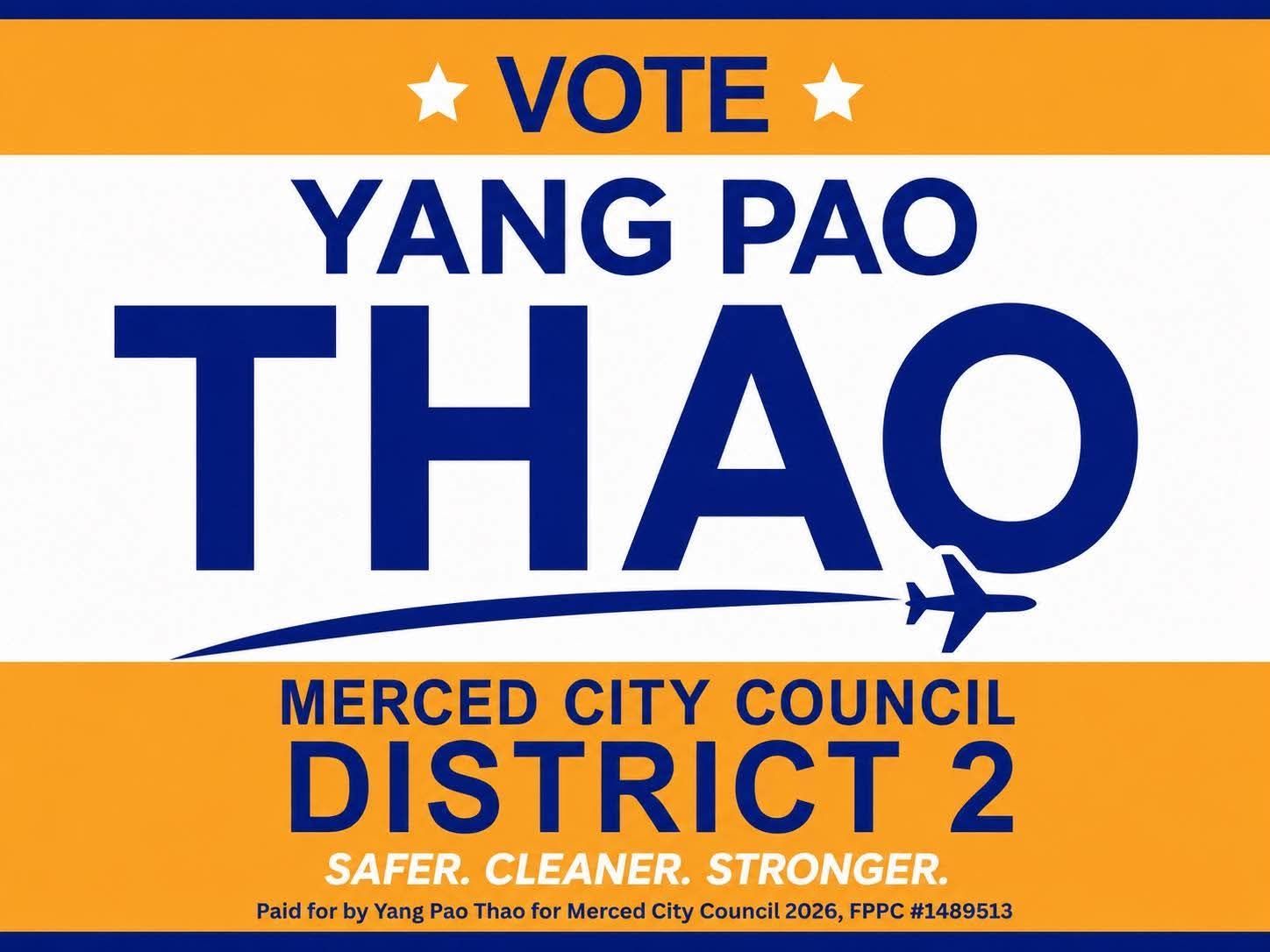 Yang Pao Thao Merced City Council District 2
