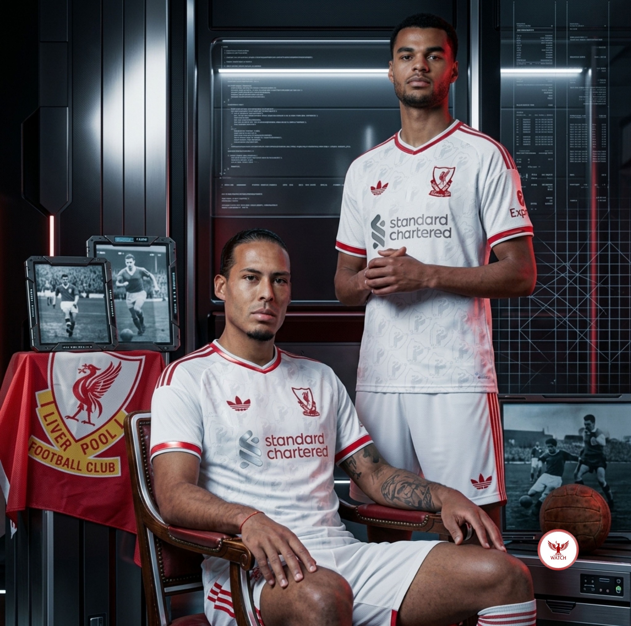 Jeremy Jacquet x Liverpool 2026-27 away kit.🇫🇷⚪️