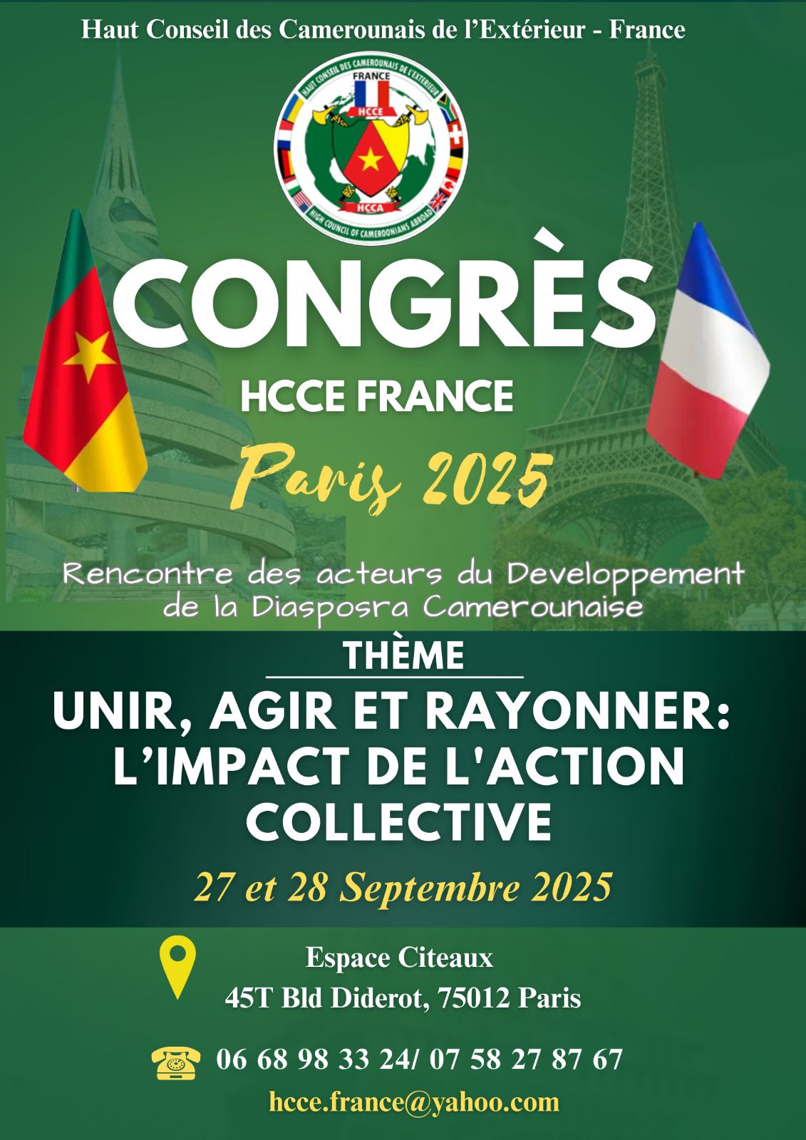 Haut Conseil Des Camerounais De L'Extérieur France | Facebook