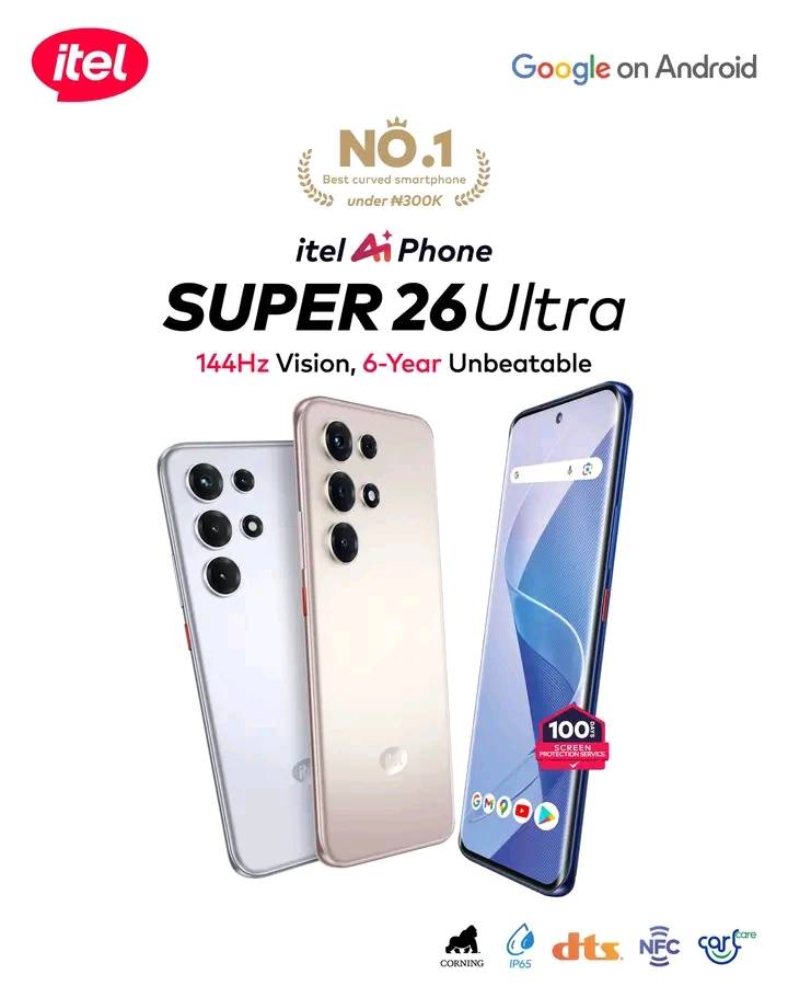 Meet the Itel SUPER 26 Ultra – where power, style, and