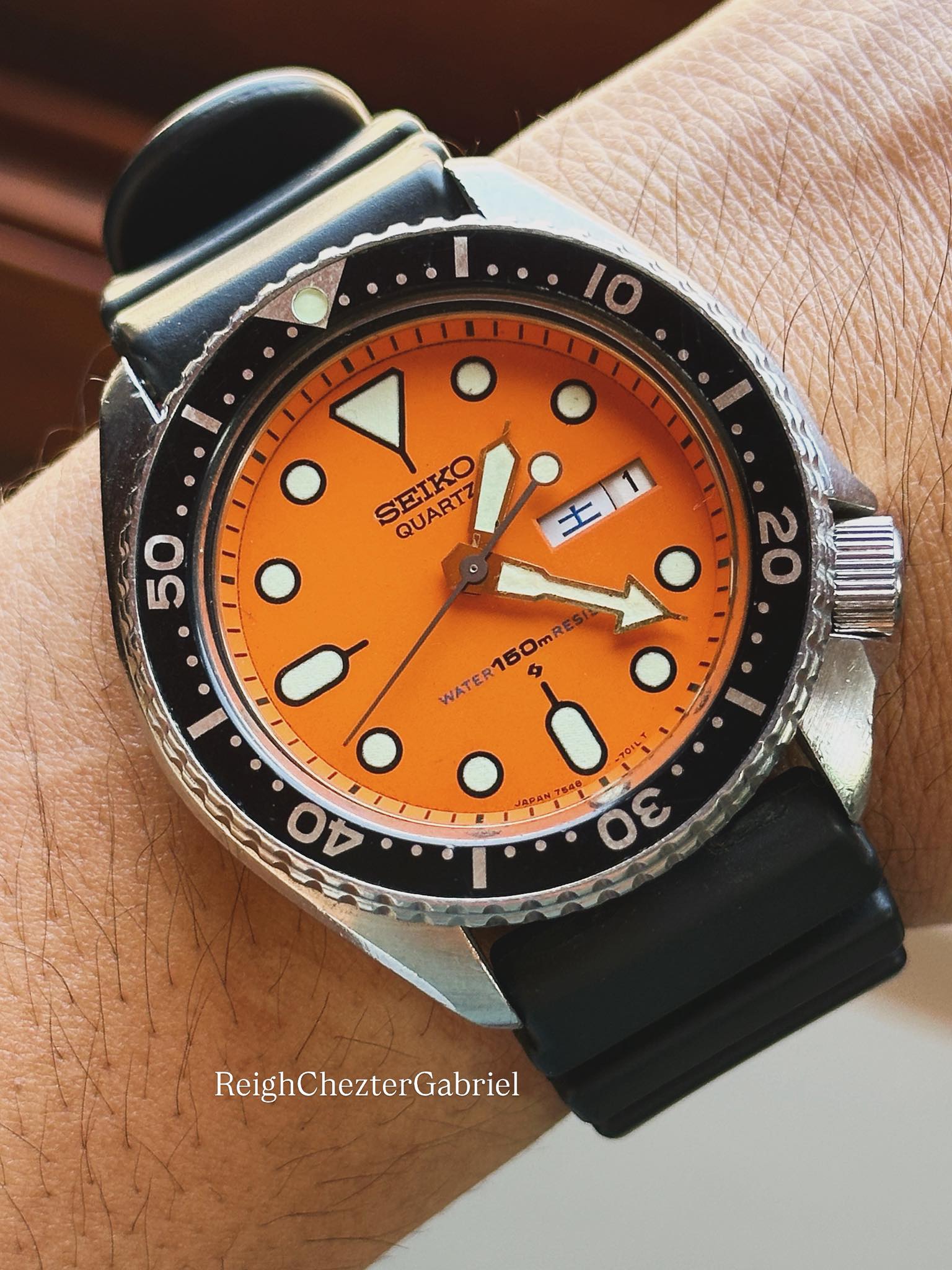 Seiko 7548-700c watch from Japanese domestic market