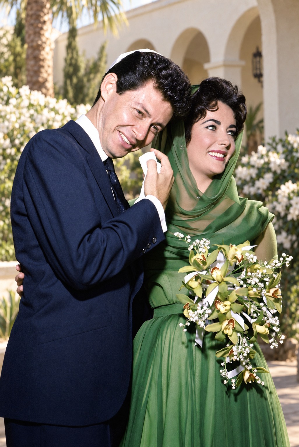 elizabeth taylor green wedding dress Taylor's scandalous 1959 to Eddie Fisher 2025 NH WINTER SHOP