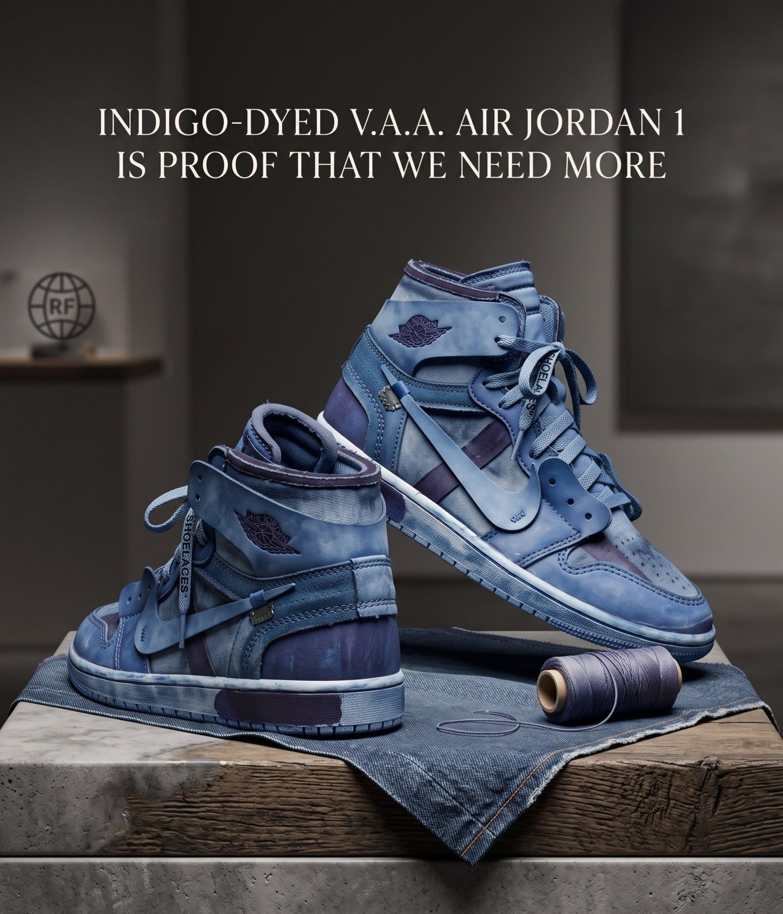 V.A.A. For Nike x Air Jordan 1 High “Alaska” • $230 • March 28th