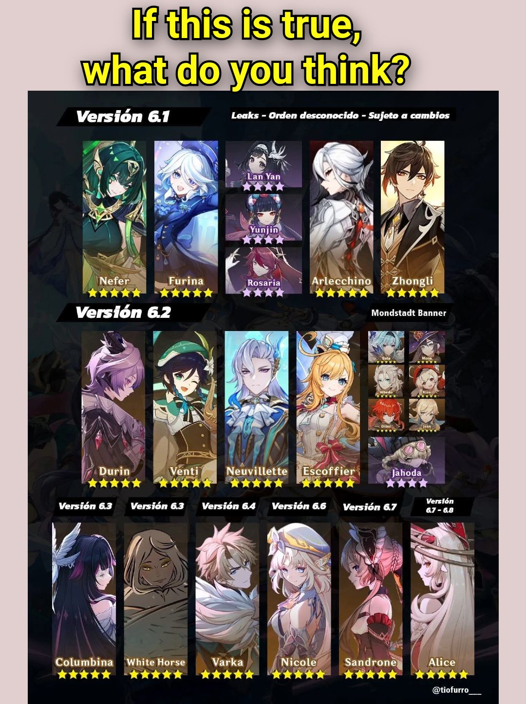 Genshin Leaks Genshin Impact Facebook