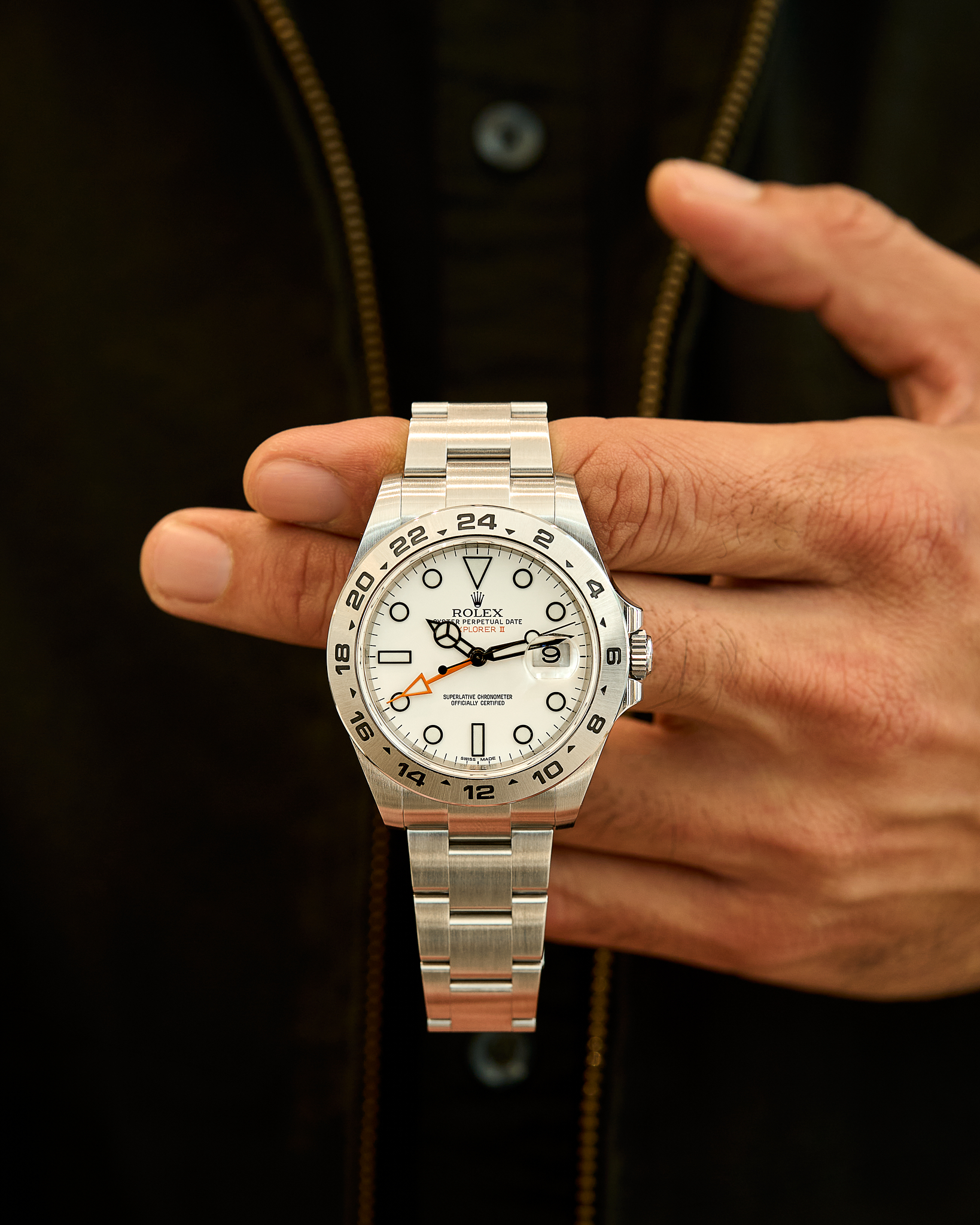 31 - Bold. Ready for anything. The Rolex Explorer II 226570-P in 42mm ...