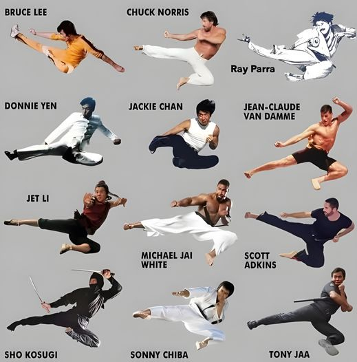 Masters of the flying kick: power and precision in martial arts