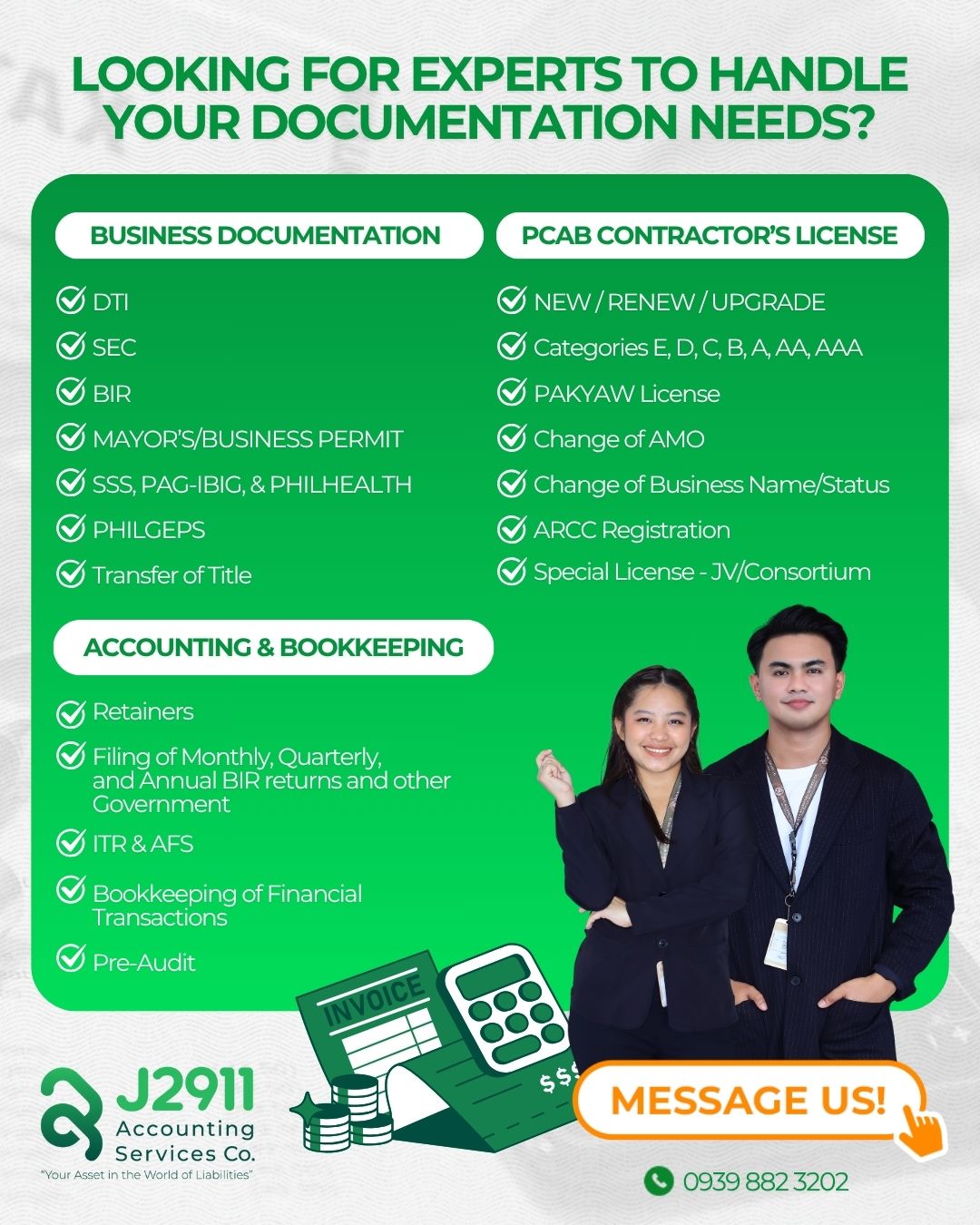 BIR | BOOKKEEPING | OTHER BUSINESS CONCERNS | Tired of the stress that ...