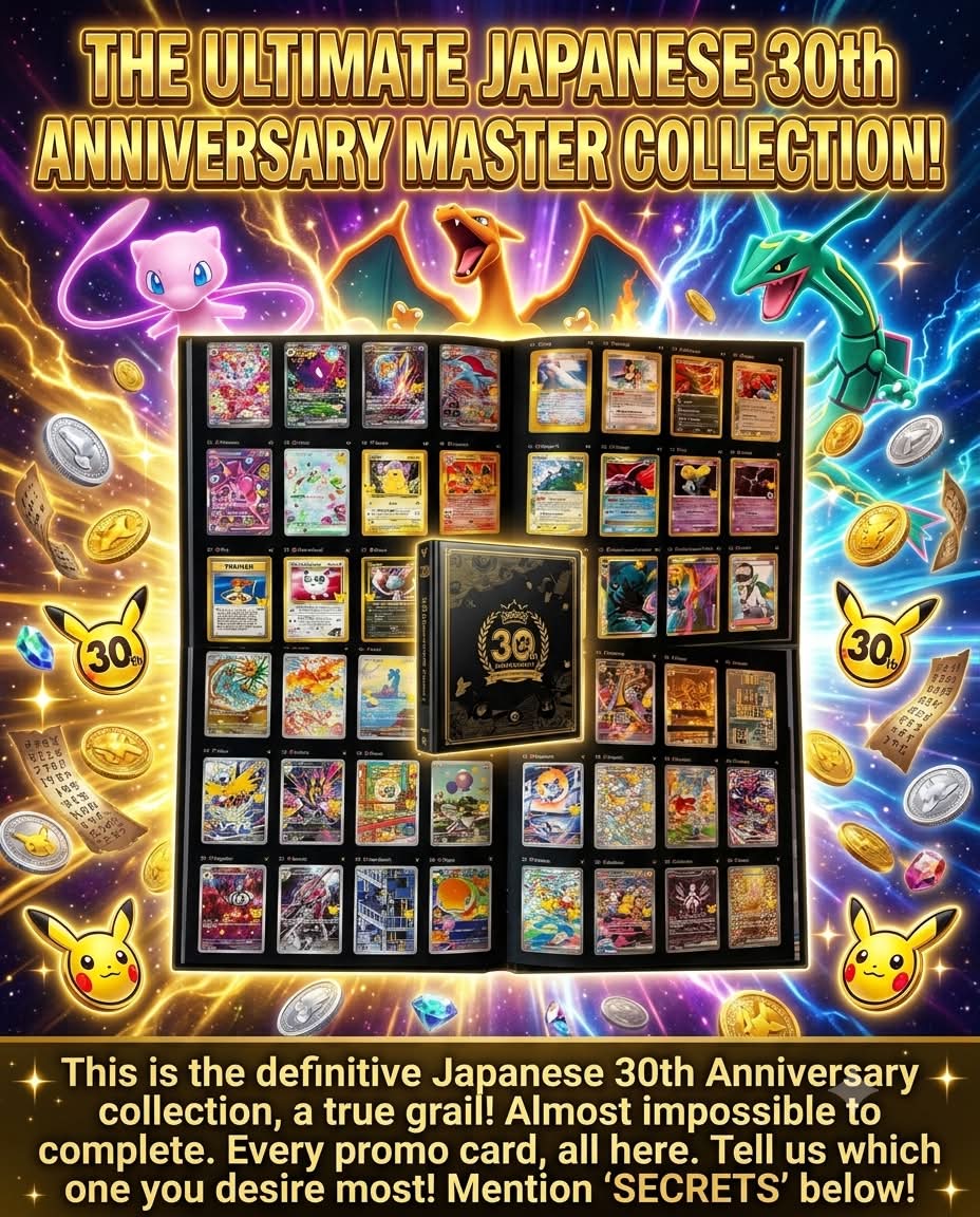 Pokémon 30th Anniversary Hits and Unboxing from Tokyo