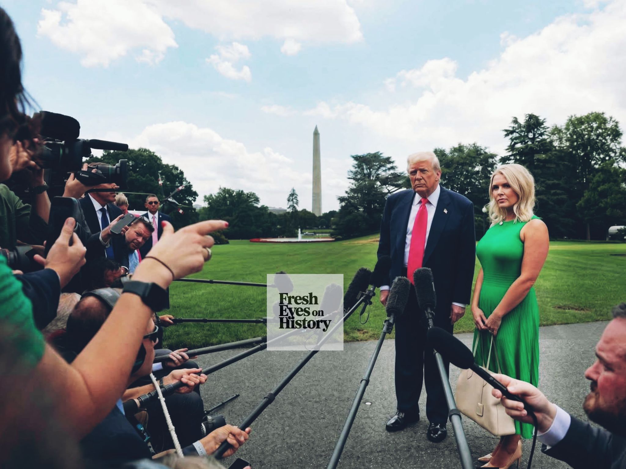 white house press secretary green dress Karoline Leavitt is departing her role at the end of the month, President Donald Trump announced on social media Wednesday. 