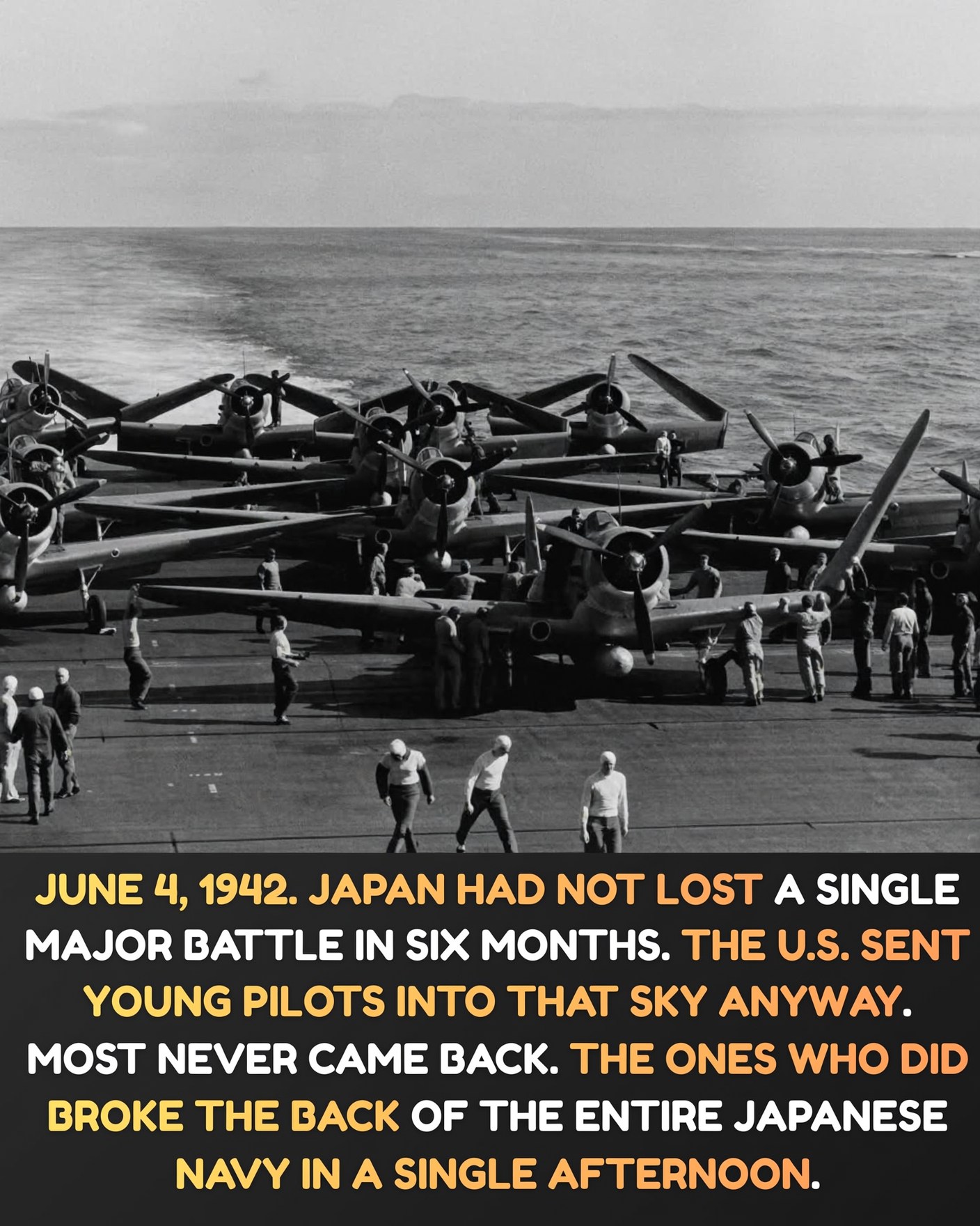 At sunrise on June 4, 1942, the Pacific looked empty and endless