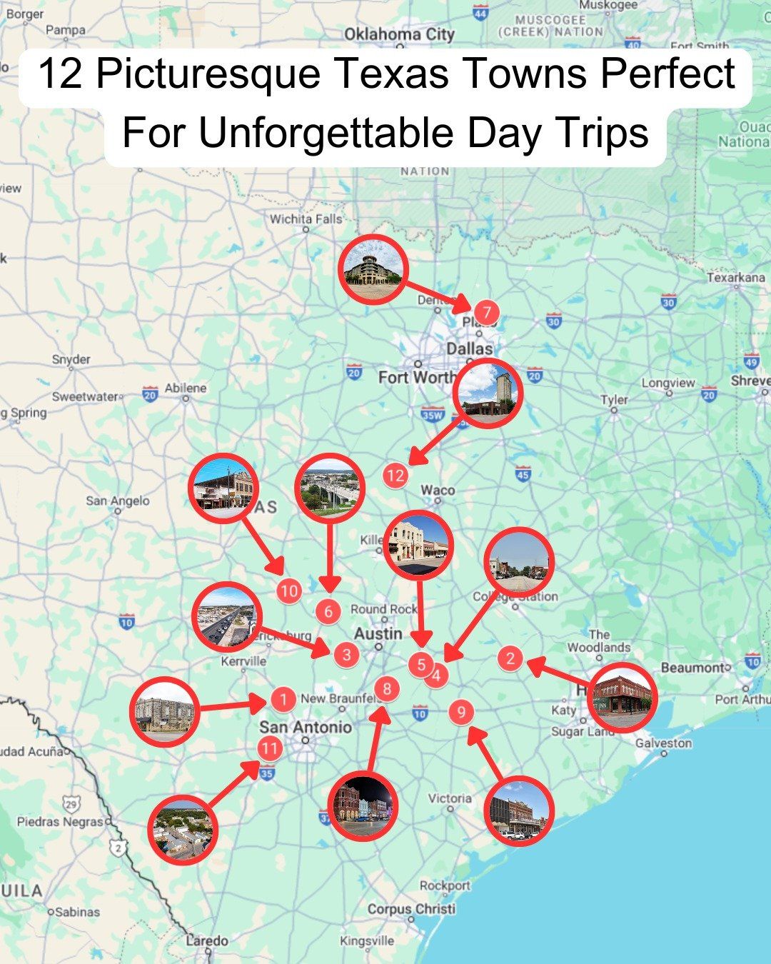 Texas - These towns are so cute and perfect for day trips! | Facebook