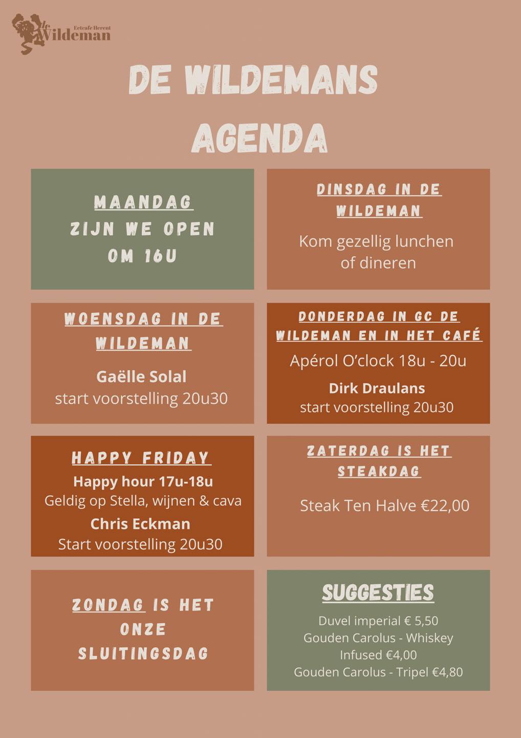 De Wildeman - Eetcafé | Herent