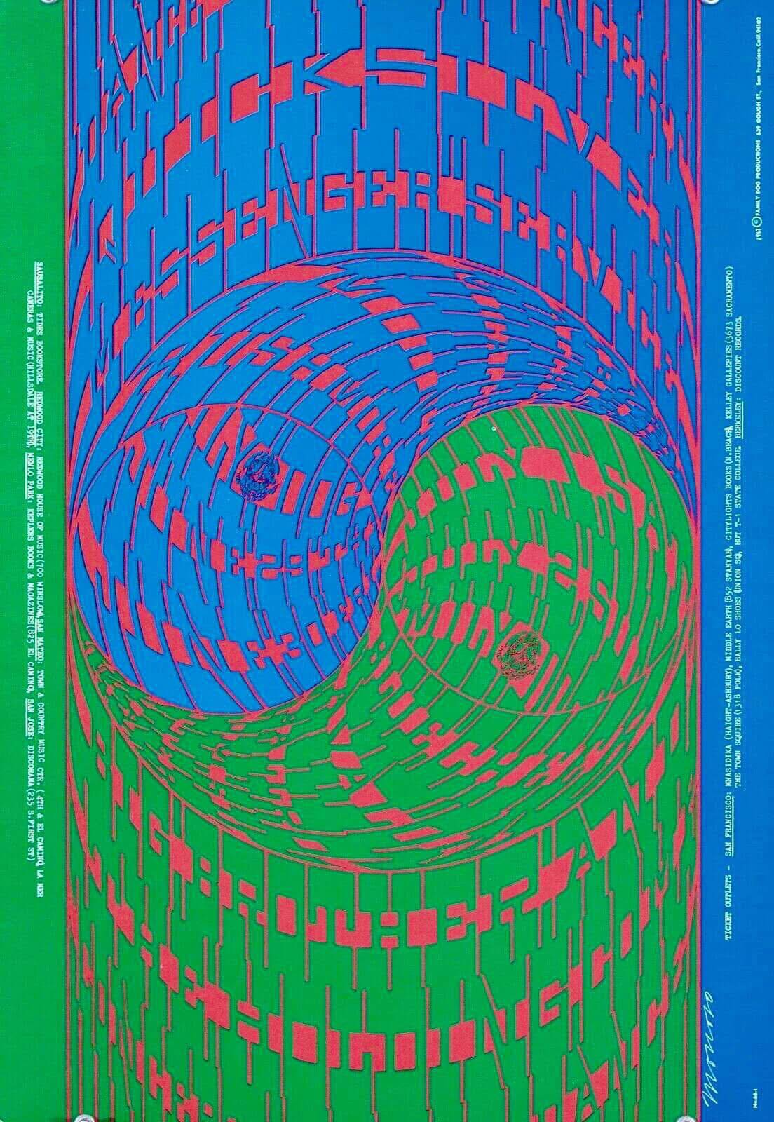 Phish Shoreline Amphitheater official poster (October 6 & 7, 2000