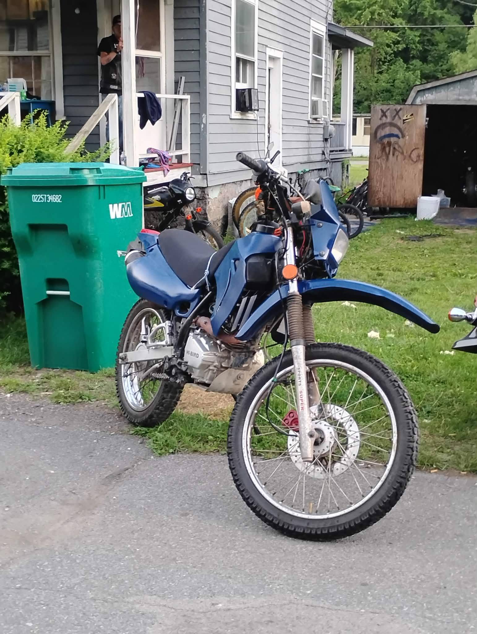 Zongshen 250 bike update with new paint and Nibbi carburetor