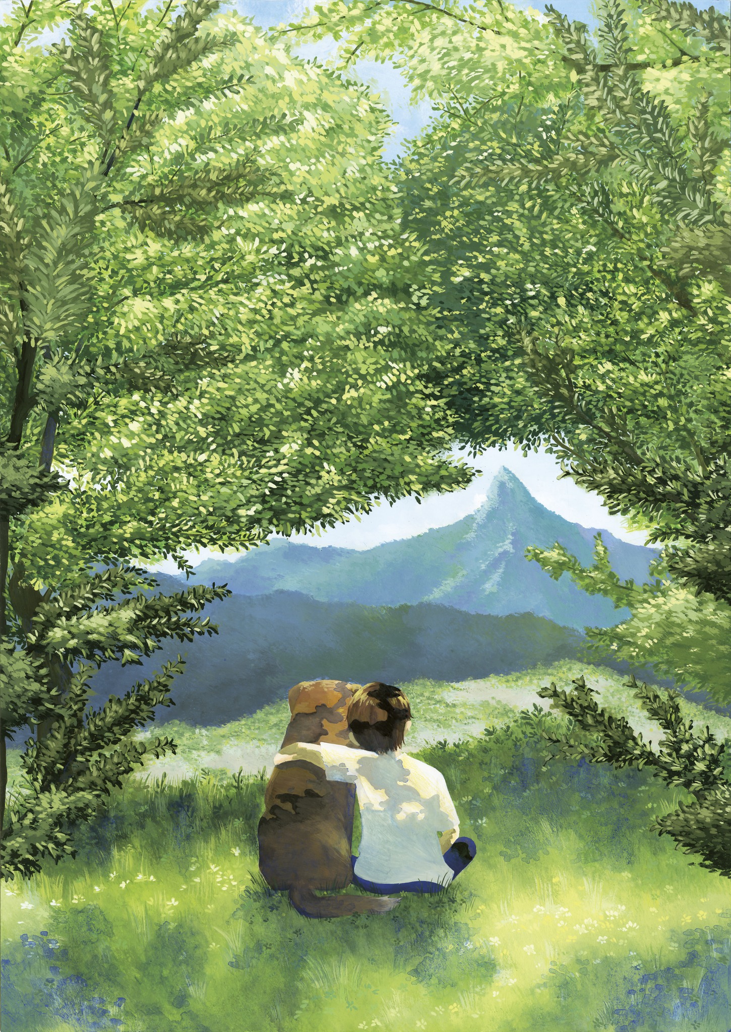 大会ポスター原画をご紹介します✨ 作者：白石 暖乃（しらいし はるの