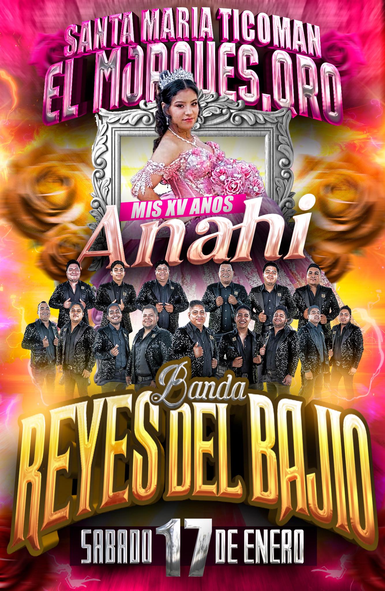 Banda - ‼️ Santa Maria Ticoman ‼️ Este sábado se vivira una noche de ...
