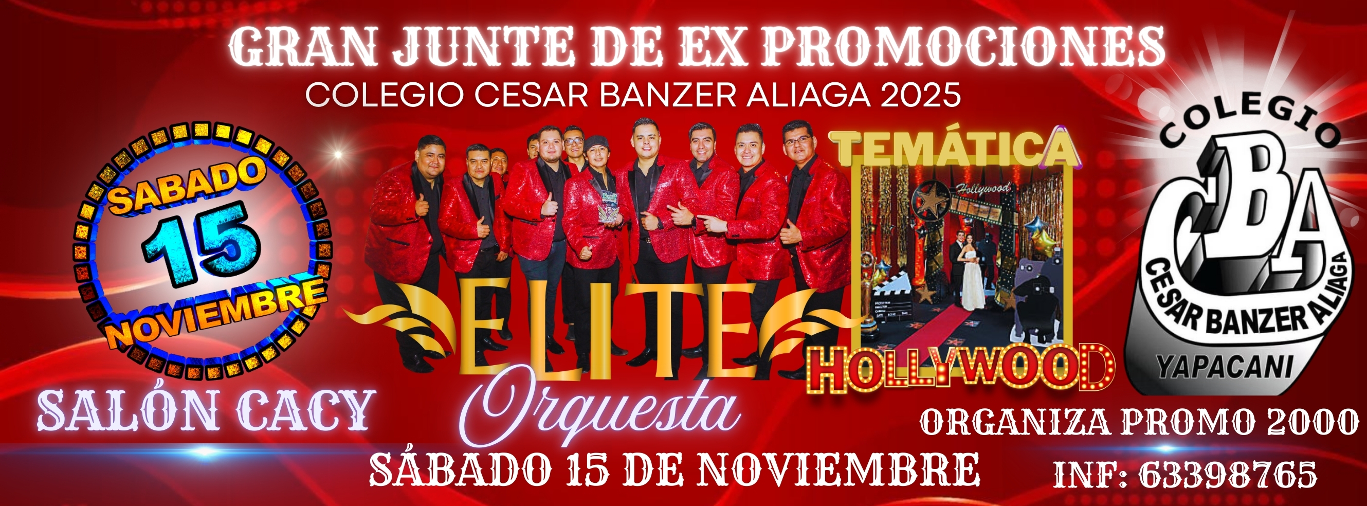 Junte de Ex Promociones CBA 2025 Organizadores Promoción 2000 | Villa ...