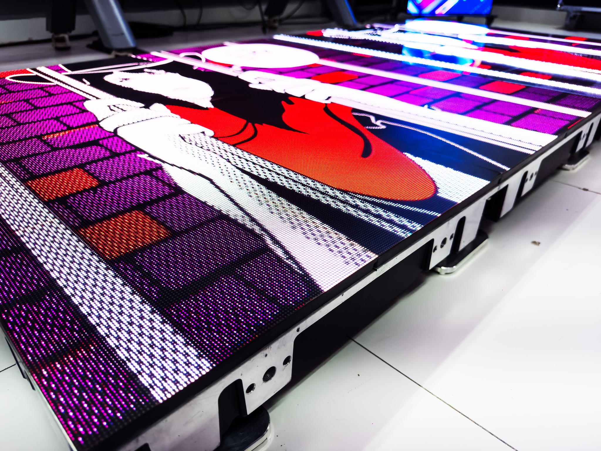 ⭕Conoce nuestra Pantalla LED para piso... - Meitec Led México