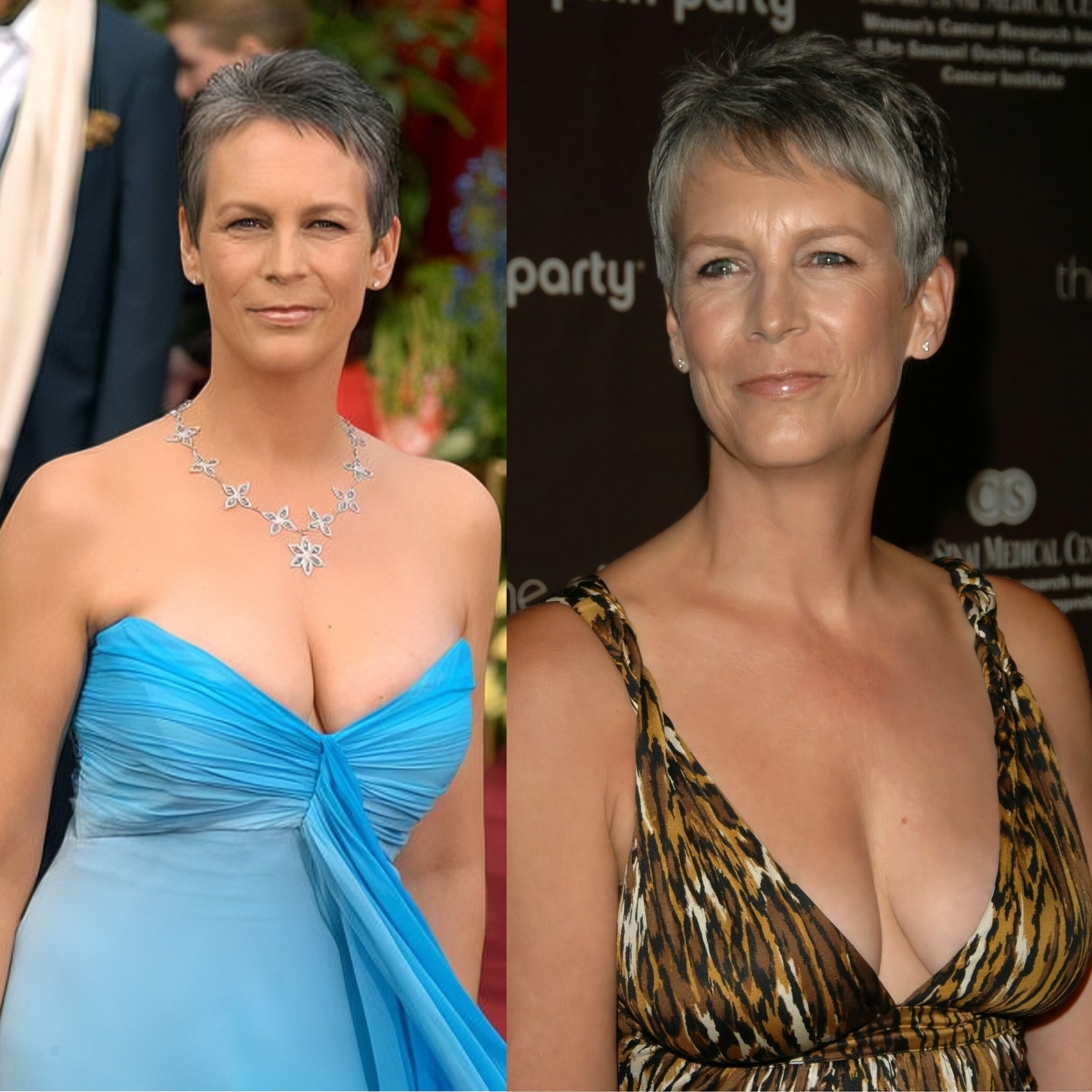 lace halter homecoming dress 67-year-old Hollywood icon Jamie Lee Curtis stands today with gray hair, sharp eyes, and a kind of beauty that refuses to beg for permission. She is no longer just the young woman elegantly modest