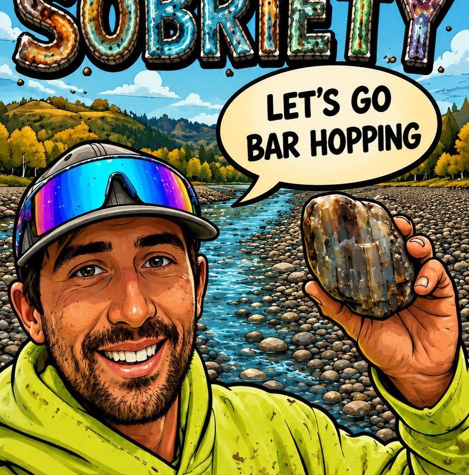 Rockhounding For Beginners - The OG! | Really need to cut the face of ...