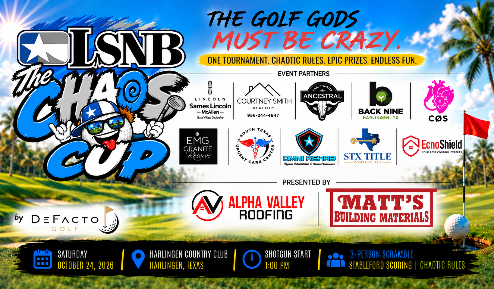 Chaos Golf Cup | Harlingen TX