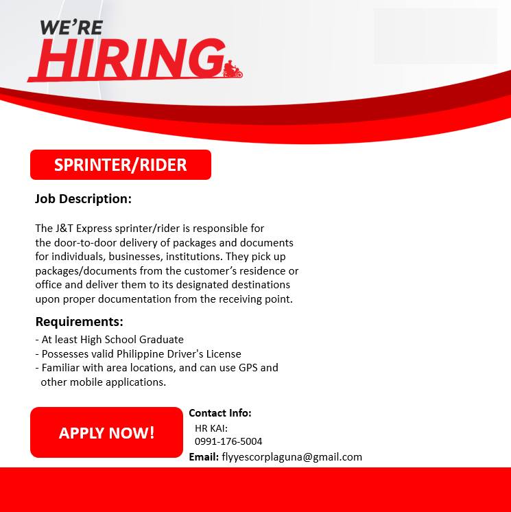 Laguna Job Hiring | Facebook