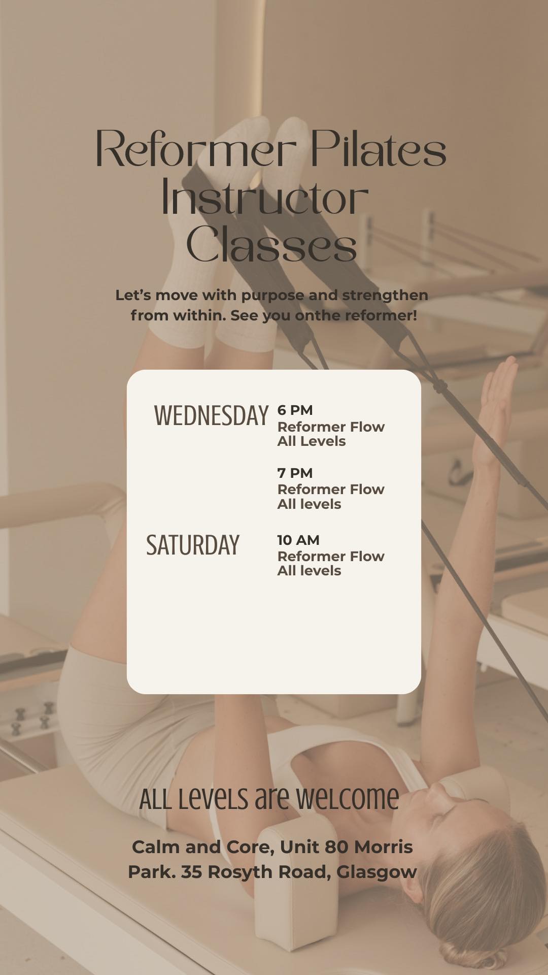 Calm - Beginner Classes Now Available! If you’ve been thinking about ...