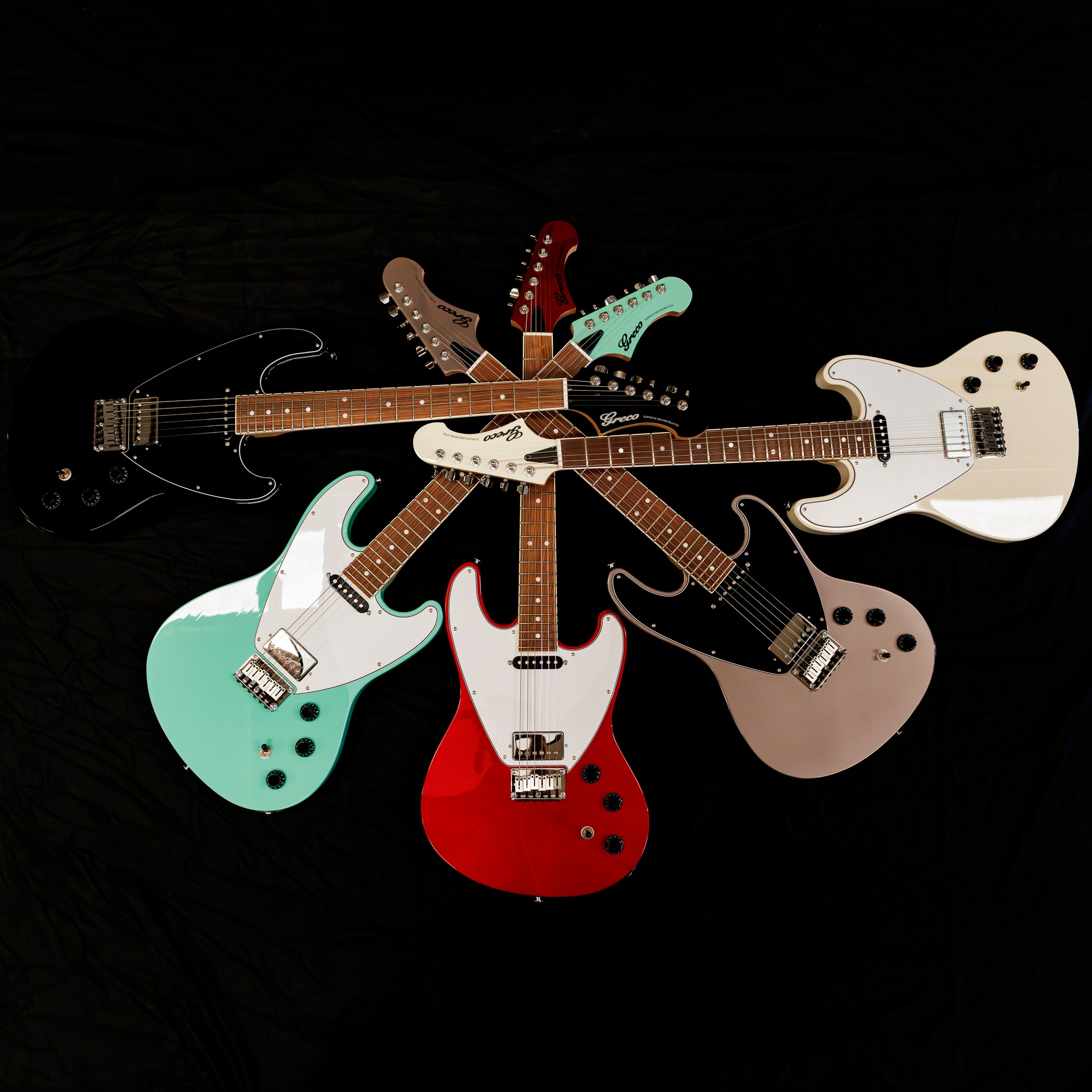 Greco ak-1400 guitar model description