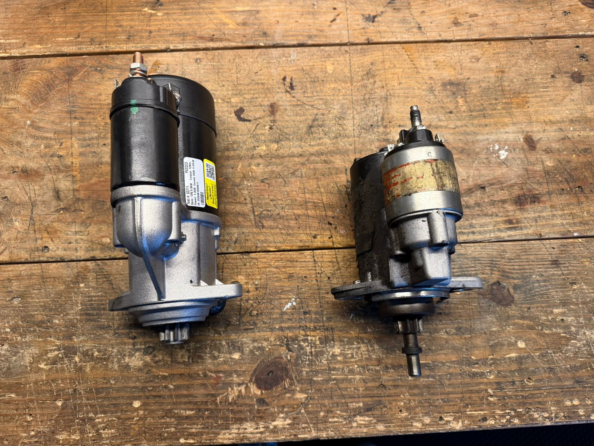ジョニー Upgrading to autostick htorque improves performance