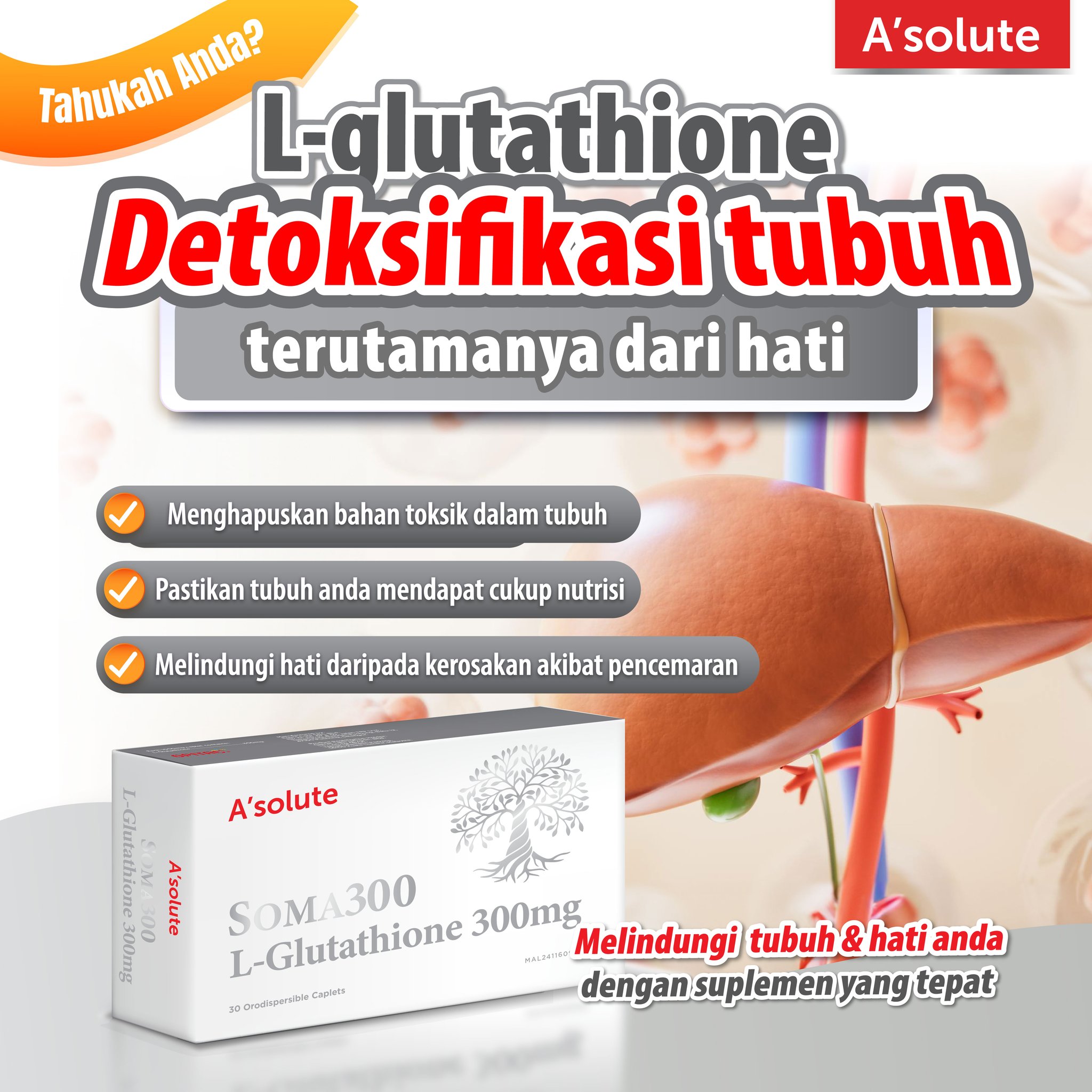 apakah l glutathione berbahaya 🌟TAHUKAH ANDA? 🌟 . L-glutathione memainkan peranan penting dalam proses detoksifikasi tubuh! 🧑‍🔬 . Ia membantu menyingkirkan bahan toksik dan bahan kimia berbahaya, terutamanya dari hati. Selain itu, L-glutathione juga melindungi hati Glutathione alterations in depression: