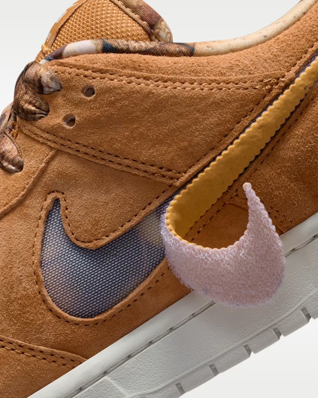 ad Men's/Women's NOTE x Nike SB Dunk Low Pro QS 'Tea & Biscuits